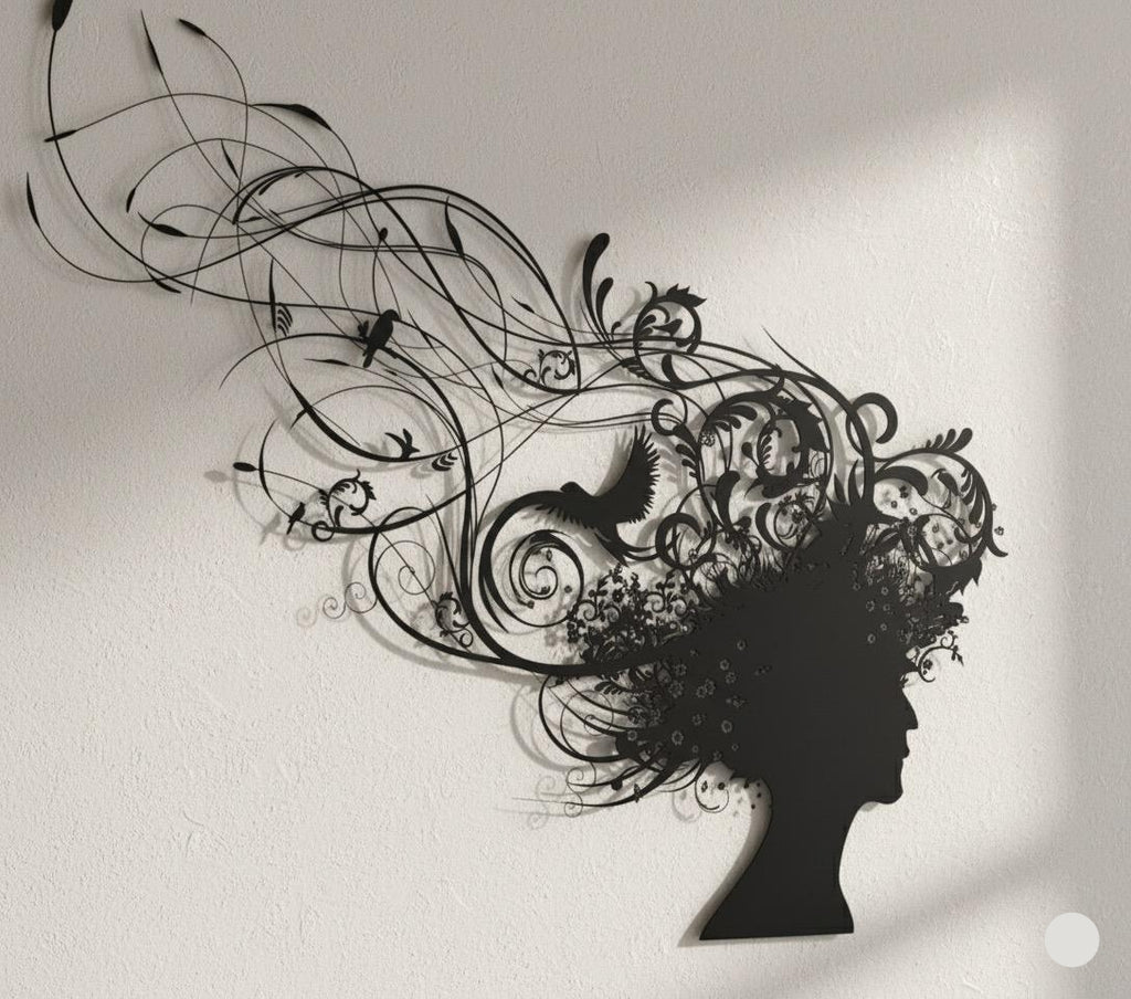Premium Mind and Creativity Metal Wall Art