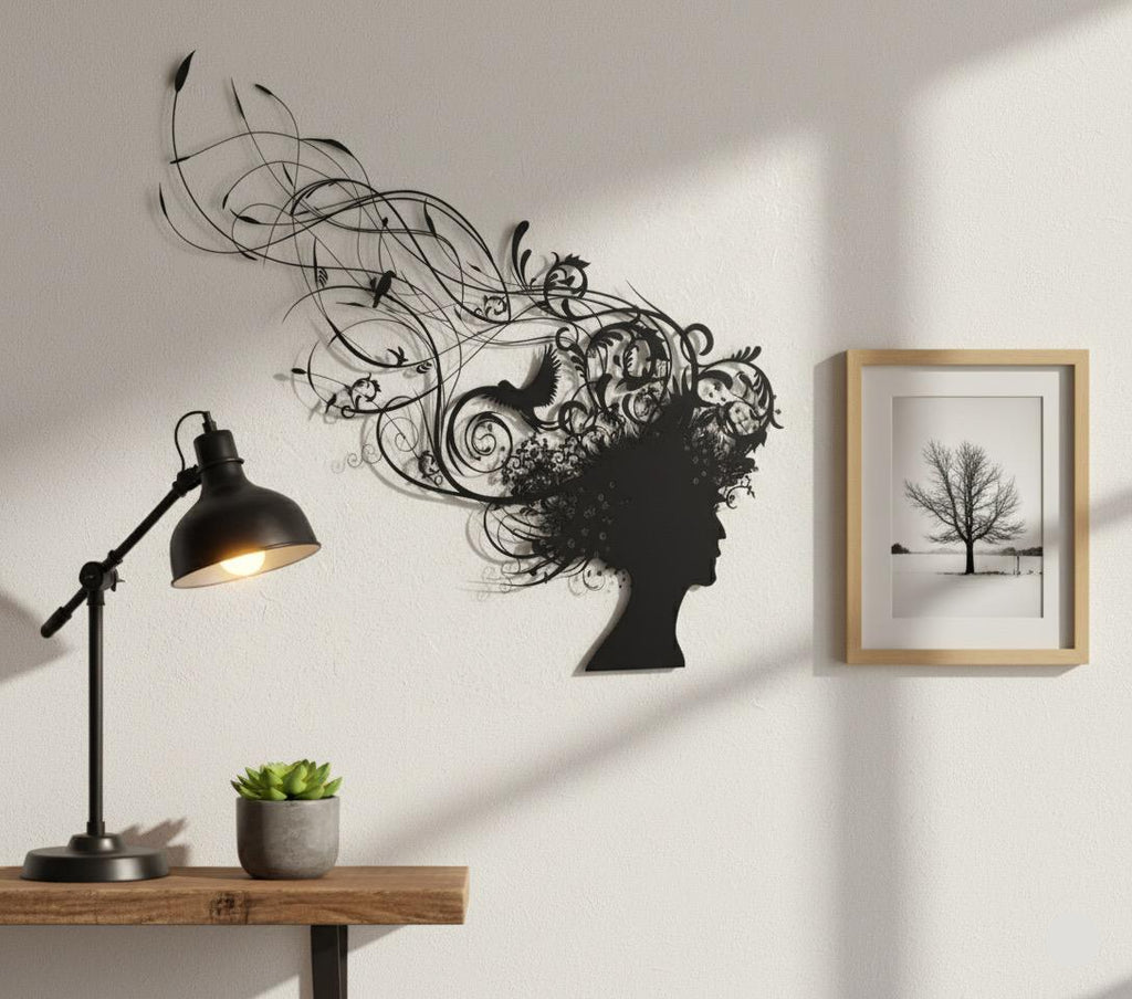 Premium Mind and Creativity Metal Wall Art